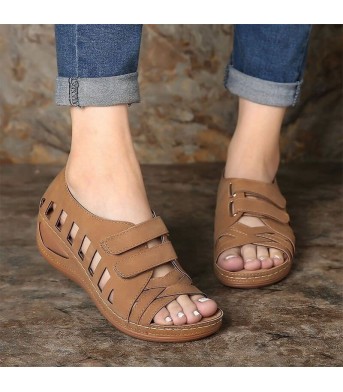 Summer Women Sandals Wedge Sandals Casual Women Shoes Ladies Platform Sandalias Plus Size Open Shoes Plus Size