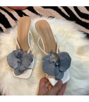 Flower Stylish Beach Slippers For Women