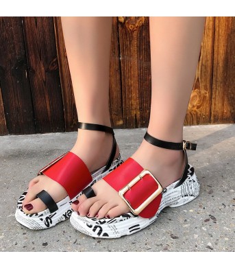 Buckle casual buckle women sandals