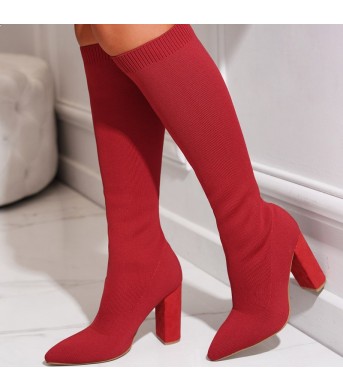 Thick High-heeled Thigh Boot Women