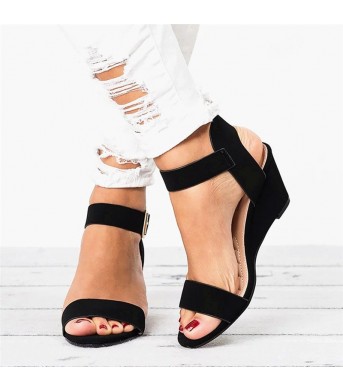 Summer new style wedge sandals women
